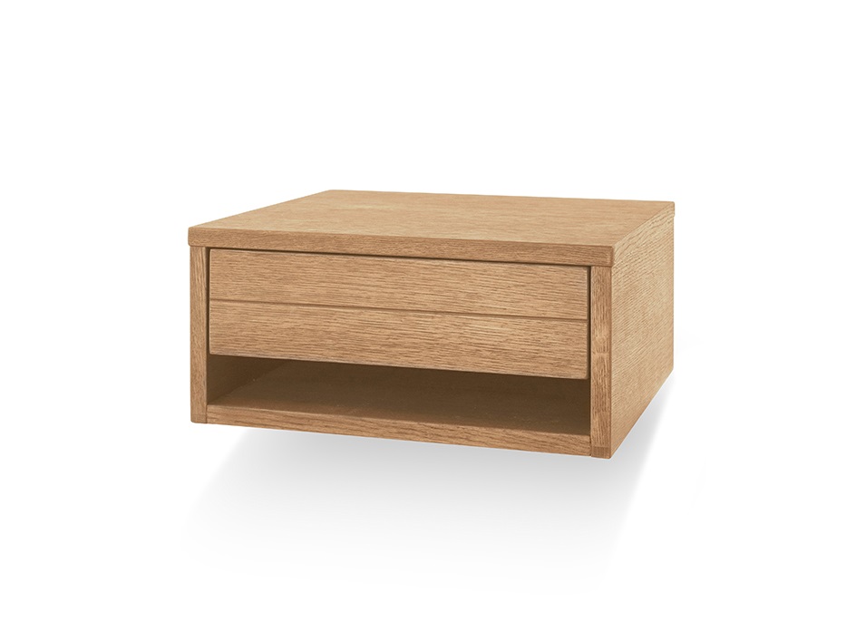 Trace Vegghengt náttborð Eik