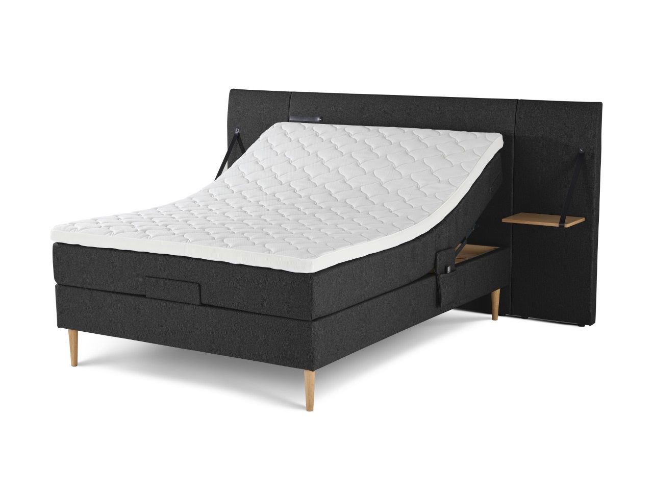 Family/Premium stillanlegt Einstaklingsrúm 90-140cm