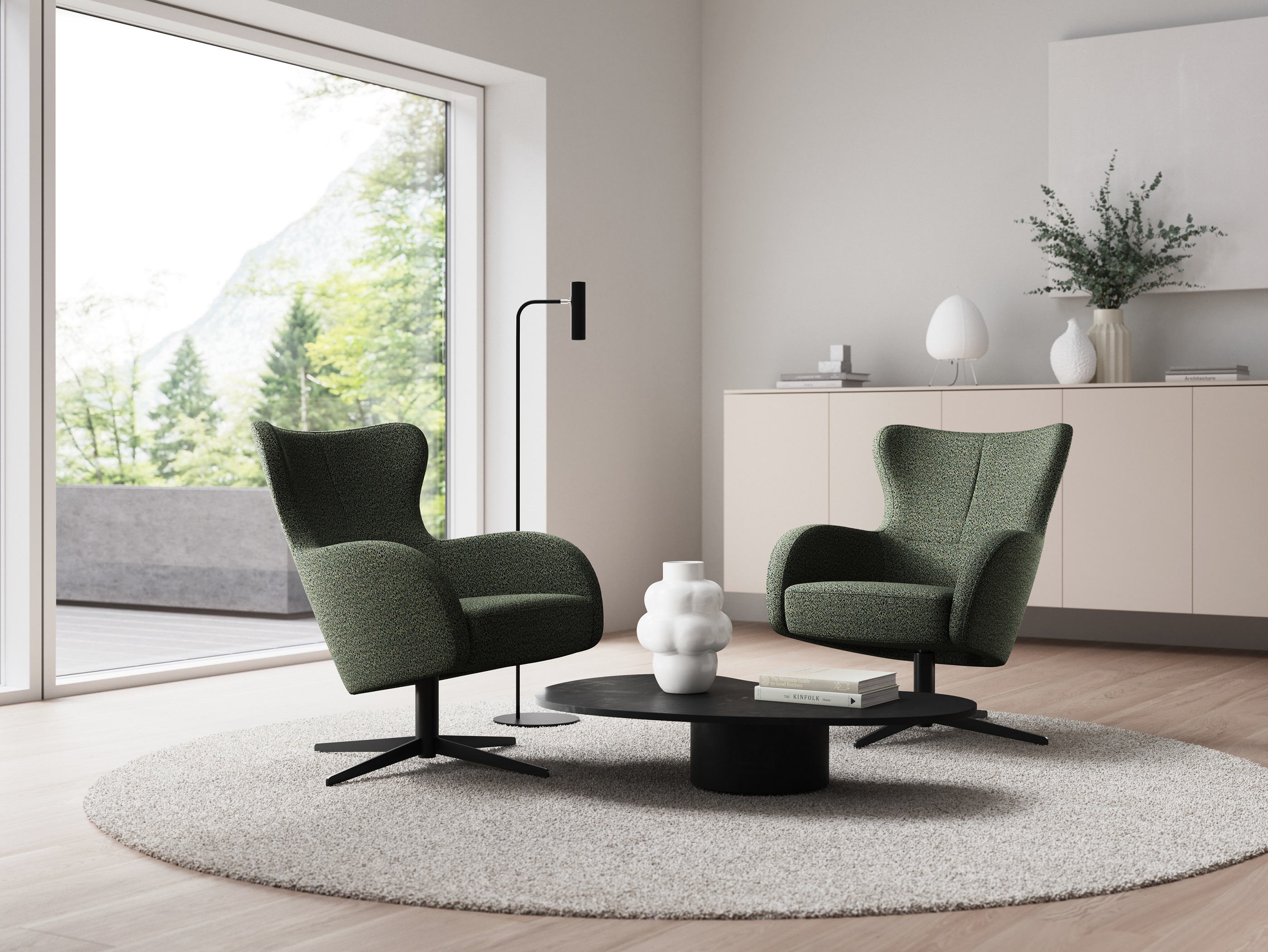 BELLA lounge stóll frá Brunstad